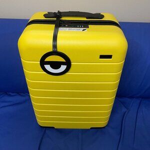 Minion x Away carry-on suitcase